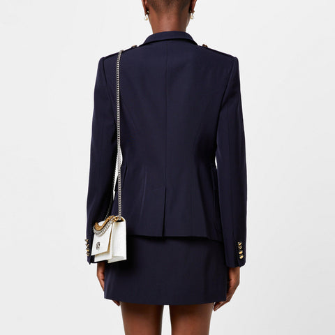 Asymmetrical Military Jacket