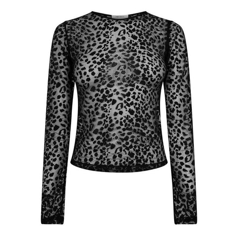 Leopard Long Sleeved Top