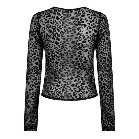 Leopard Long Sleeved Top