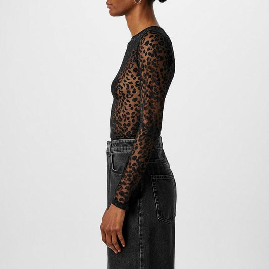 Leopard Long Sleeved Top