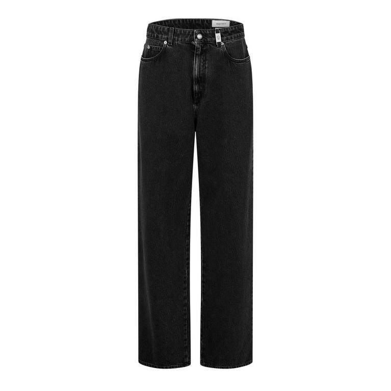Wide Leg Boyfriend Jeans