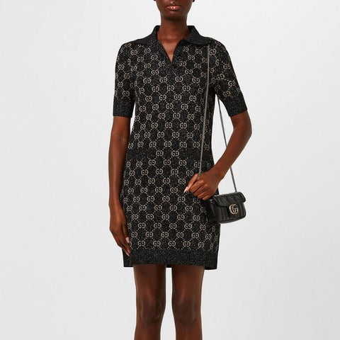 Women's GG Jacquard Cotton Dress
