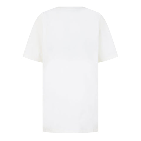 Women's Lipstick Print Cotton T-Shirt