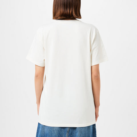 Women's Lipstick Print Cotton T-Shirt