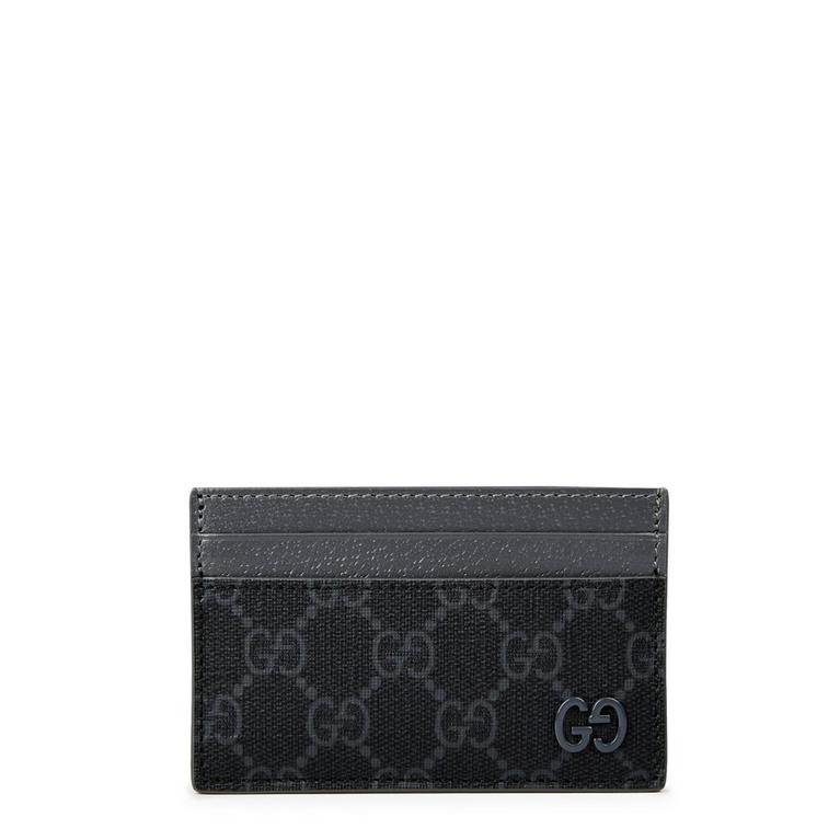 Men's GG Monogram Canvas Card Holder