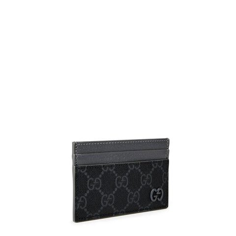 Men's GG Monogram Canvas Card Holder