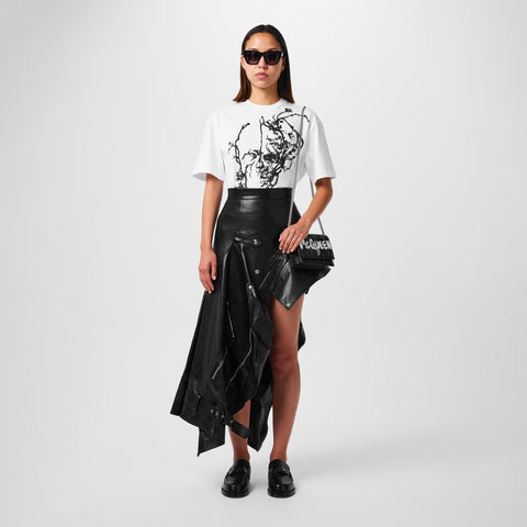 Alexander McQueen Graffiti Skull Bag