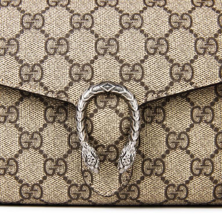 Women's Cotton Dionysus GG Chain Wallet