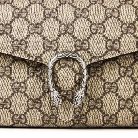 Women's Cotton Dionysus GG Chain Wallet