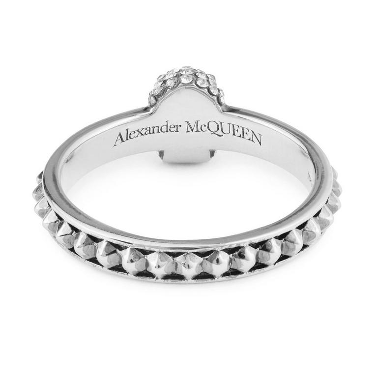 Pave Skull Ring