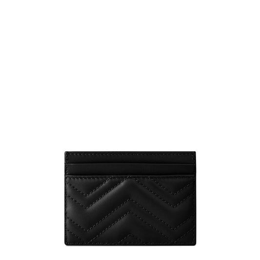 Women's GG Leather Marmont Card Case