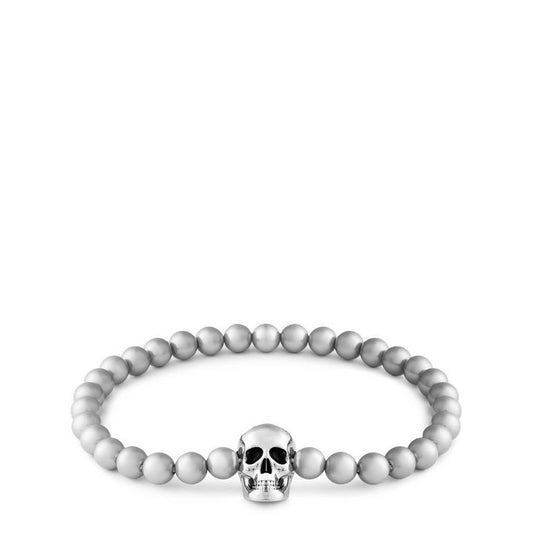 Alex Skull Bead Brcl Sn42