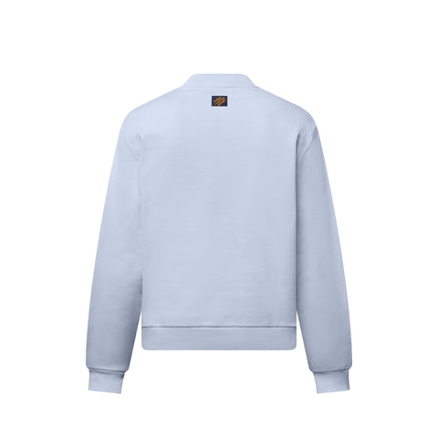 Embroidered Cotton Crewneck