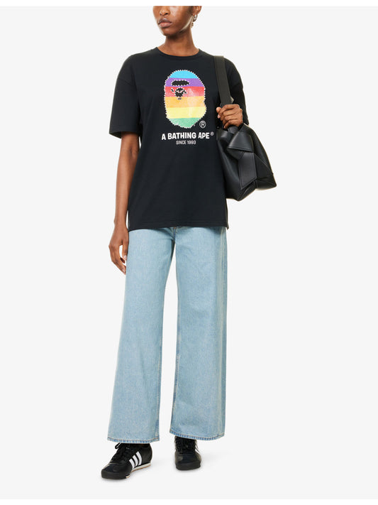 Crystal Brand-Print Cotton-Jersey T-Shirt