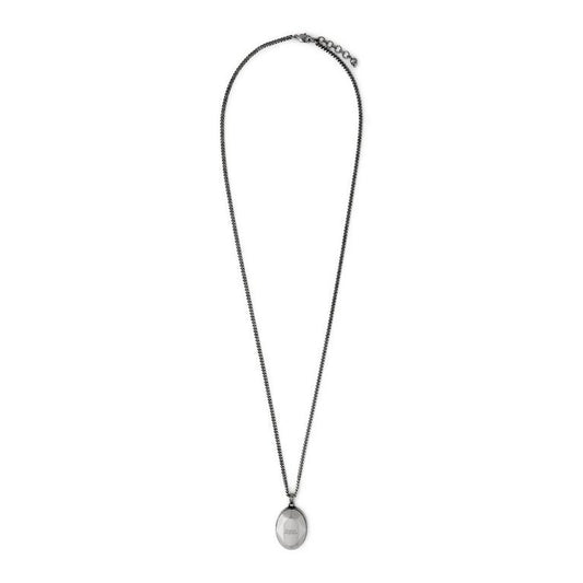 Engraved Stone Necklace