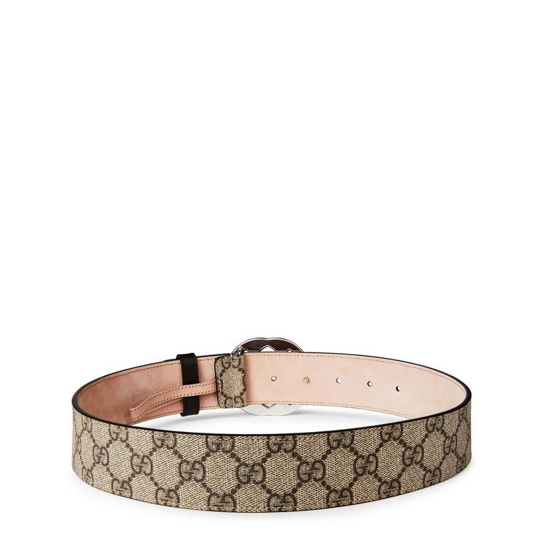 Men's Logo Canvas GG Supreme Belt
