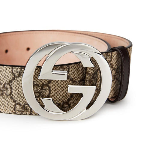 Men's Logo Canvas GG Supreme Belt