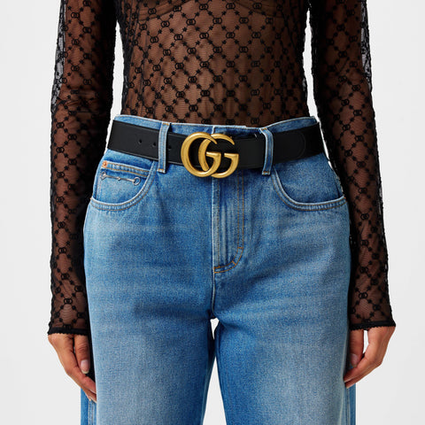 Women's Plain Leather Marmont Belt