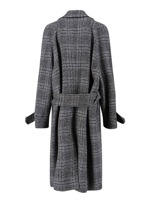 'One Layer' wool coat