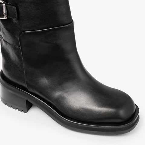 Brooklyn Ankle Boot 50 Black Leather Ankle Boots