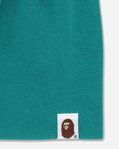 A BATHING APE® STA Knit Cap Green