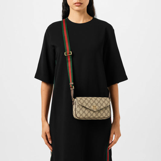 Women's Logo Cotton Ophidia Mini Bag