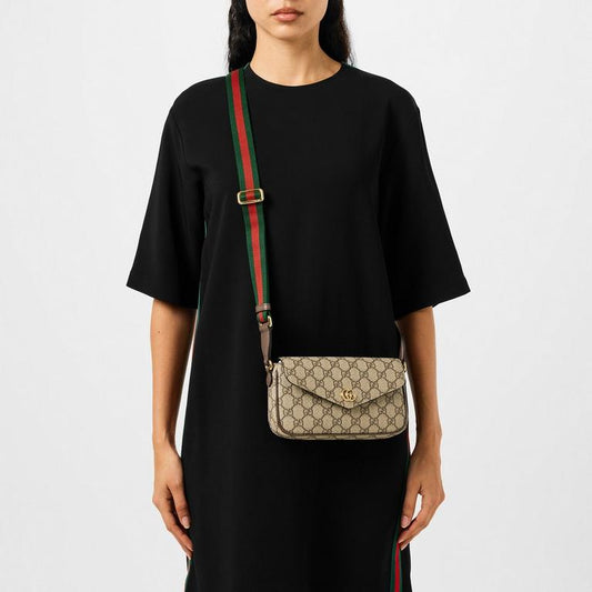 Women's Logo Cotton Ophidia Mini Bag