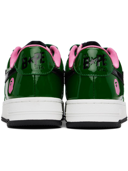 Green & White STA #1 Sneakers