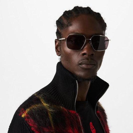Alexander McQueen Aviator Sunglasses