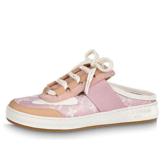 (WMNS) LOUIS VUITTON Lous Mules 'Pink Monogram' 1ABZXE