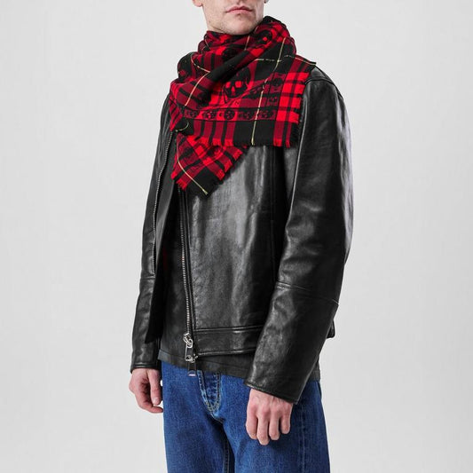 Tartan Wool Skull Scarf