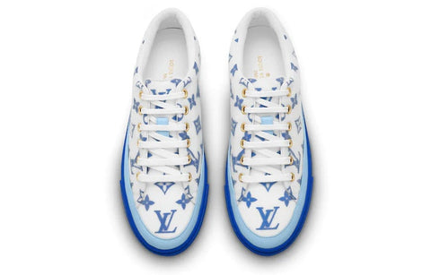 (WMNS) LOUIS VUITTON LV Stellar Low-Top Sneakers White/Blue 1A65U