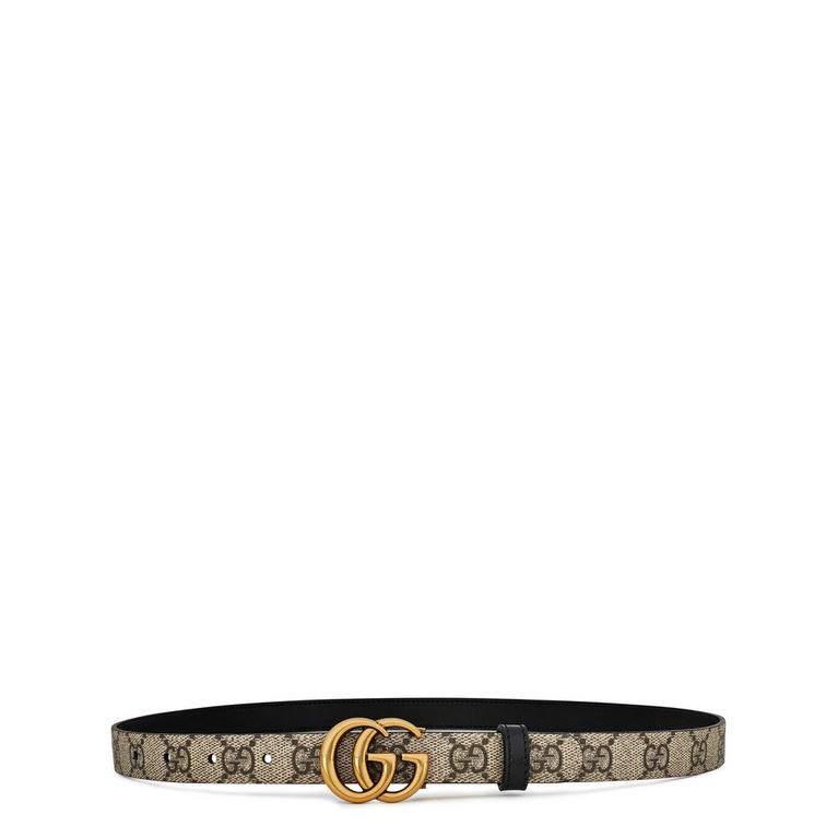 Women's Jacquard Leather Marmont Reversible Belt