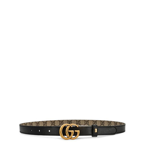 Women's Jacquard Leather Marmont Reversible Belt