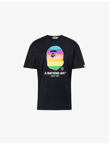 Crystal Brand-Print Cotton-Jersey T-Shirt