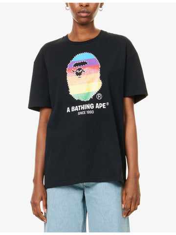 Crystal Brand-Print Cotton-Jersey T-Shirt