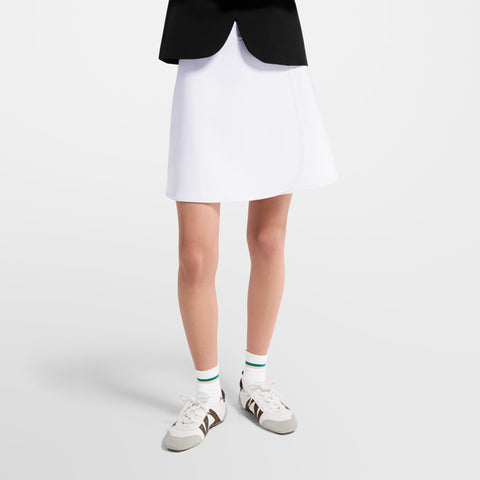 Technical Jersey Mini Wrap Skirt - 1