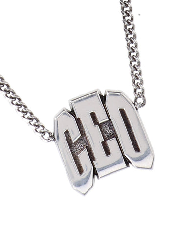 "3Letter CEO" necklace