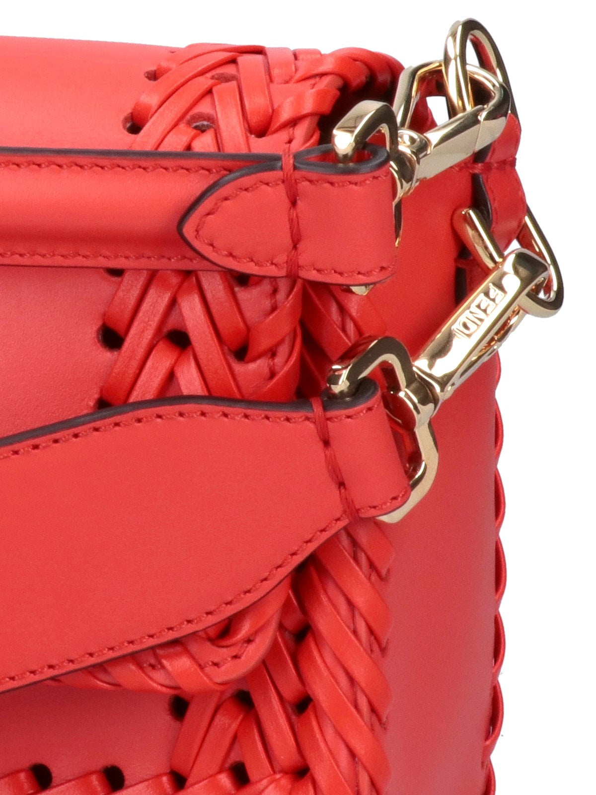 Braided Pattern 'Baguette' Bag