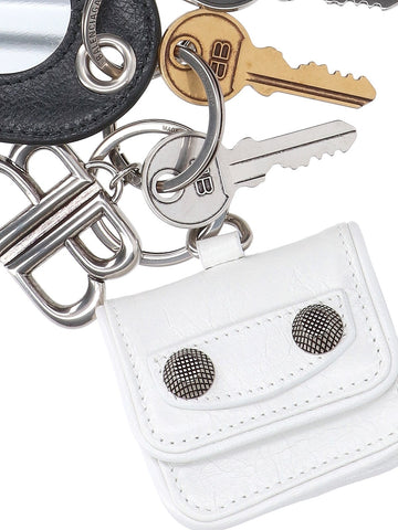 Logo charm keyring