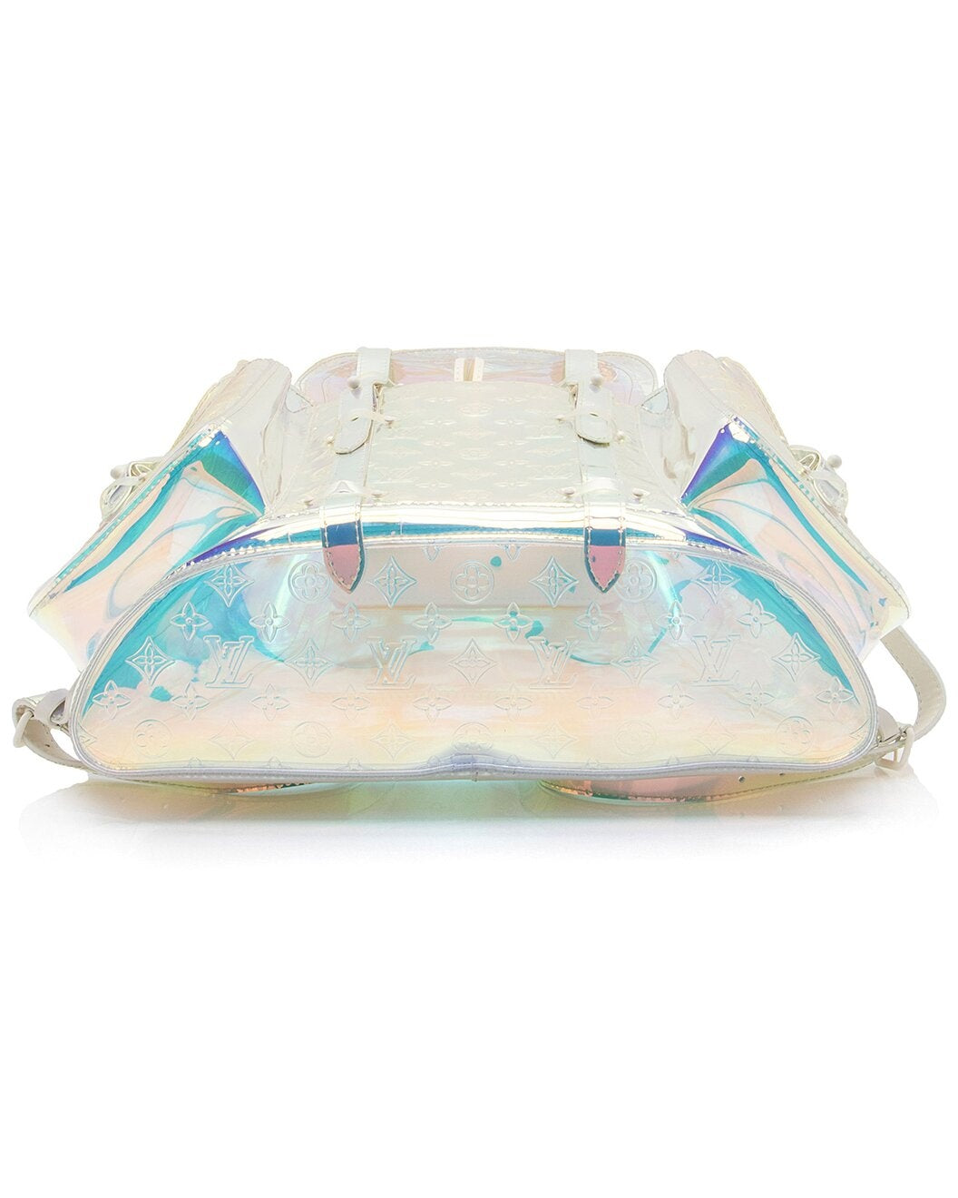 Louis Vuitton Clear, Multi Leather, PVC Iridescent GM (Authentic Pre-Loved)