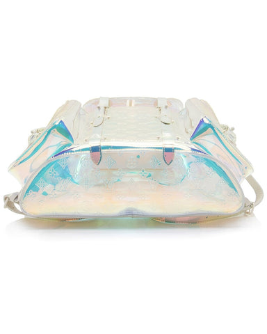 Louis Vuitton Clear, Multi Leather, PVC Iridescent GM (Authentic Pre-Loved)