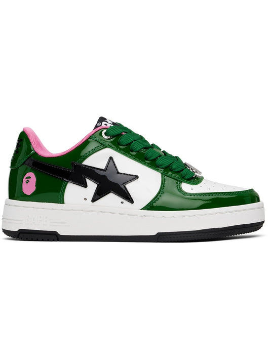 Green & White STA #1 Sneakers