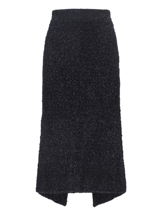 Midi sheath skirt