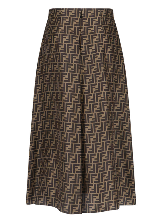 'FF' maxi skirt