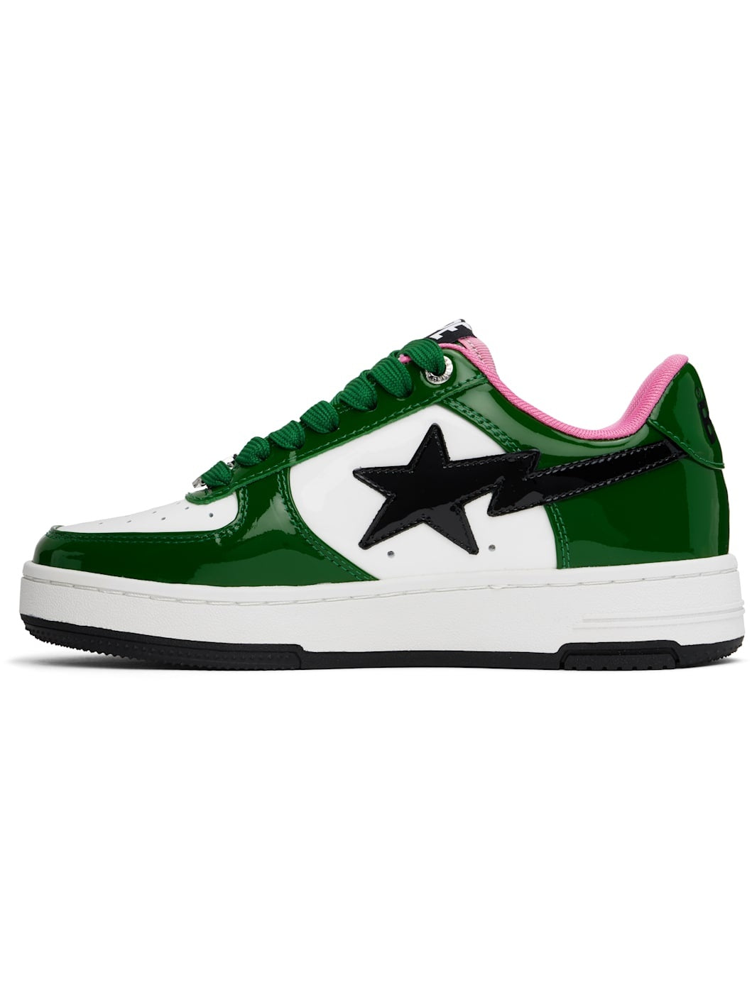 Green & White STA #1 Sneakers