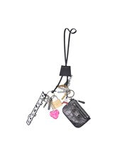 Logo charm keyring