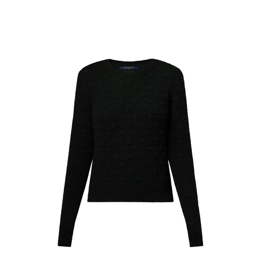 Monogram Cashmere Pullover