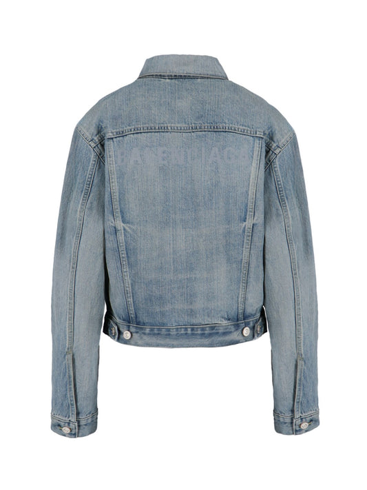 Logo denim jacket