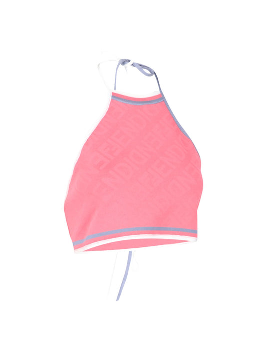 'FF' crop top